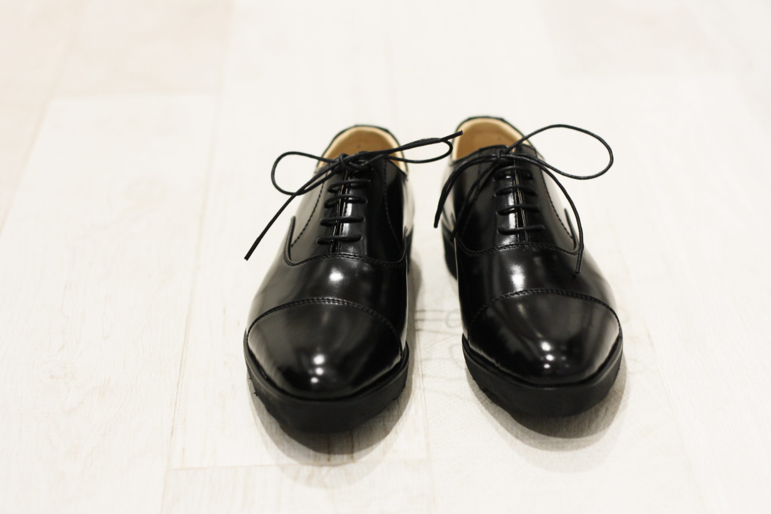 SLU049-1-1 Cap-Toe Oxford Shoes (Pilot Type) - Classic Genuine Leather ...